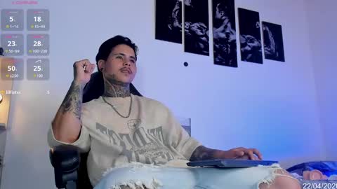 Stefan online show from April 22, 9:52 pm