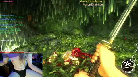 Snapshot of aaronskeetman chatting on January 19, 4:57 pm Aaron Skeetman online show from January 19, 4:57 pm