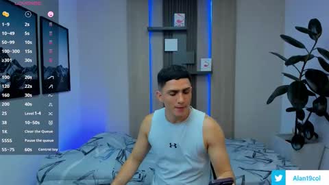 Snapshot of alan_nd_kevin chatting on September 13, 8:21 pm Alan Kevin can we reach 100 thumbs up please guys online show from September 13, 8:21 pm