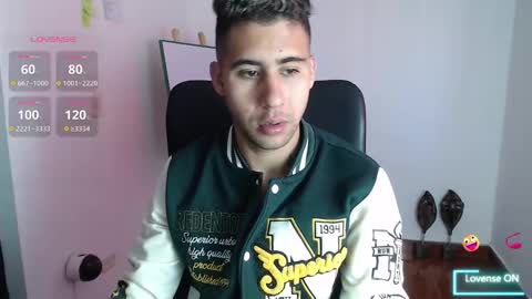 Snapshot of alejandrojf_00 chatting on January 12, 1:48 pm Daiki jack online show from January 12, 1:48 pm