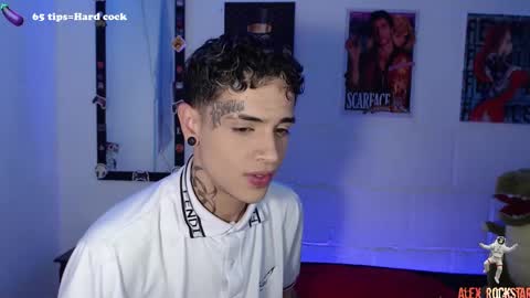 Snapshot of alex_rockstar chatting on March 6, 7:32 pm online show from March 6, 7:32 pm
