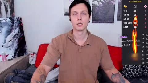 Snapshot of alex_wandhot chatting on October 19, 3:44 am Alex WandHot online show from October 19, 3:44 am