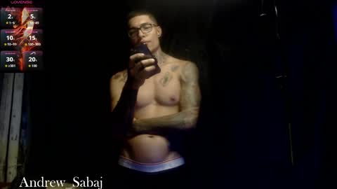 andrew sabaj online show from April 30, 12:50 am