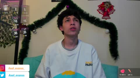 Snapshot of axel_evanss chatting on January 4, 12:59 pm Axel Evanss online show from January 4, 12:59 pm