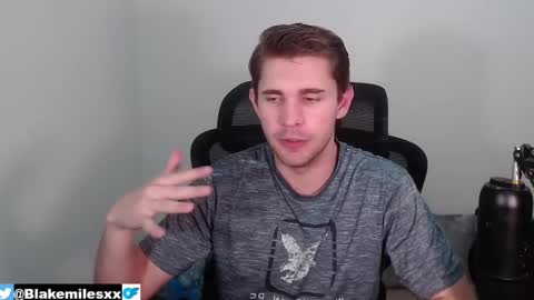 Snapshot of blakemiles2 chatting on March 8, 9:56 am Blake Miles online show from March 8, 9:56 am