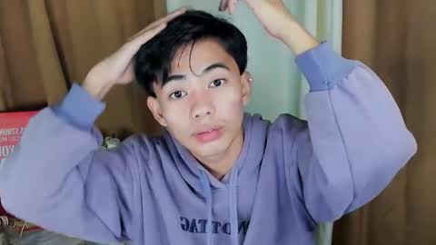 Snapshot of boynextdoor4ux chatting on October 16, 9:45 pm HI IM JAMES DONT FORGET GIVE ME THUMBS UP AND JOIN TO MY FANCLUB online show from October 16, 9:45 pm