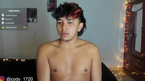 Snapshot of cody_evanss chatting on February 13, 12:13 am cody online show from February 13, 12:13 am