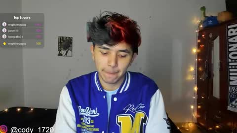 Snapshot of cody_evanss chatting on January 10, 2:46 am cody online show from January 10, 2:46 am