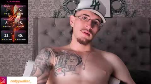 Cody Walker online show from January 8, 6:13 pm