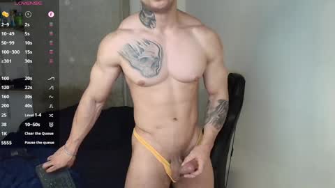 colombianmuscle8 online show from April 24, 1:52 am