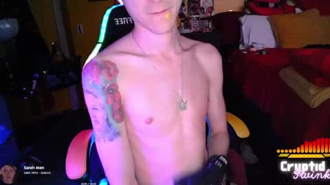 CryptidTwink online show from April 24, 5:54 am