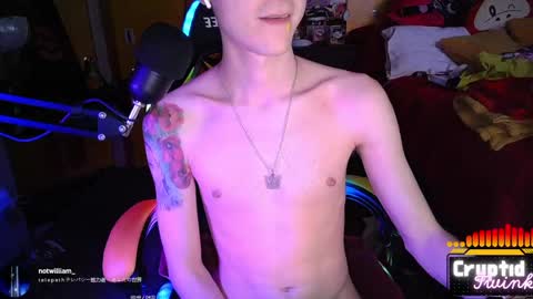 CryptidTwink online show from April 23, 6:40 am