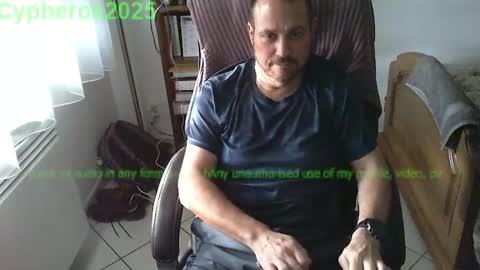 Snapshot of cypheros2025 chatting on February 27, 3:05 pm Chris online show from February 27, 3:05 pm