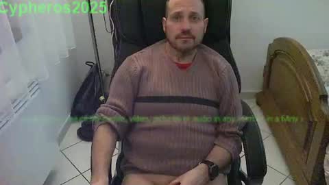 Snapshot of cypheros2025 chatting on February 13, 6:48 pm Chris online show from February 13, 6:48 pm