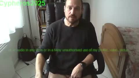 Snapshot of cypheros2025 chatting on January 8, 9:10 am Chris online show from January 8, 9:10 am