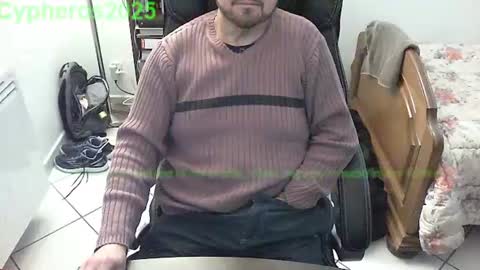 Snapshot of cypheros2025 chatting on March 2, 7:30 pm Chris online show from March 2, 7:30 pm