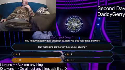 Snapshot of daddygerry chatting on February 1, 8:26 pm Daddy Gerry online show from February 1, 8:26 pm