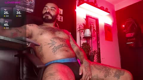 Snapshot of damian_darkside_ chatting on January 29, 12:33 am Damian online show from January 29, 12:33 am