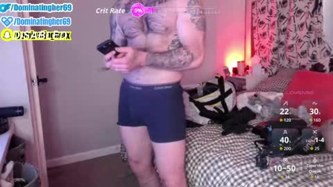 dominatingher69 online show from March 17, 9:50 pm