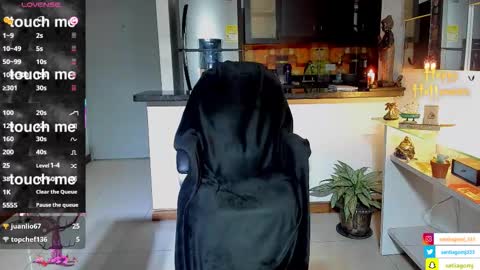 SANTI  independent model online show from October 23, 1:53 am