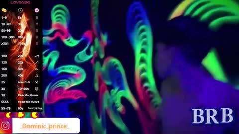 DOMINIC PRINCE   online show from November 22, 10:59 am