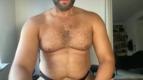 Snapshot of fuckyeahcoach chatting on September 9, 9:46 pm Muscle Bear Jock in Training online show from September 9, 9:46 pm