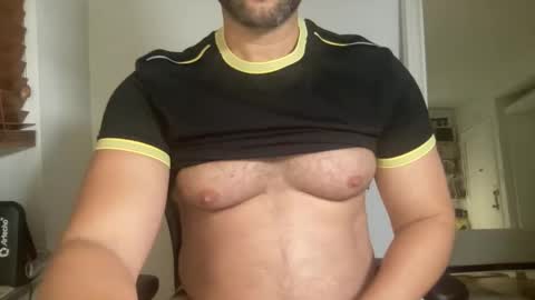 Snapshot of fuckyeahcoach chatting on September 20, 4:56 am Muscle Bear Jock in Training online show from September 20, 4:56 am