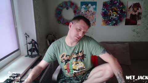 Snapshot of hlestus chatting on January 14, 6:45 am Wet Jack online show from January 14, 6:45 am