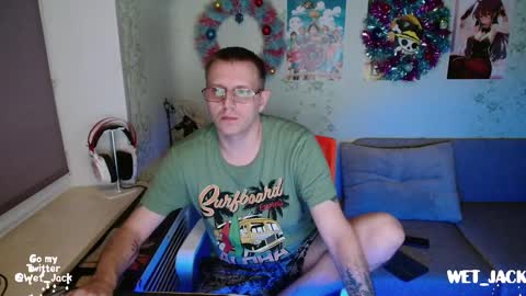 Snapshot of hlestus chatting on January 1, 5:55 pm Wet Jack online show from January 1, 5:55 pm