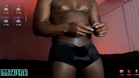 IzzyBear online show from November 10, 5:45 am