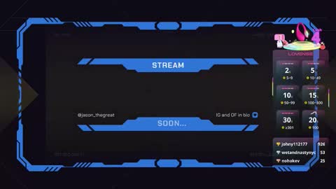 Snapshot of jason_thegreat chatting on October 17, 2:54 pm Jason theGreat online show from October 17, 2:54 pm