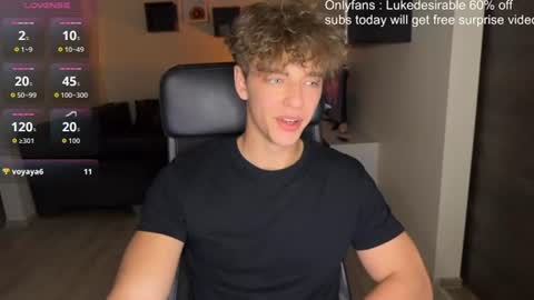 lukedesirable online show from July 27, 7:10 pm