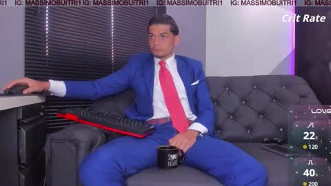 I am Massimo online show from November 20, 2:27 pm