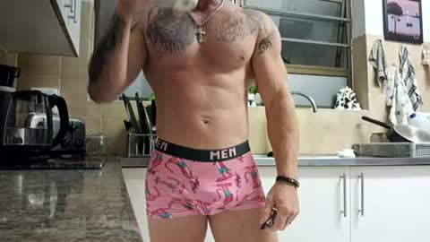 muscledaddy69s online show from July 25, 1:35 am