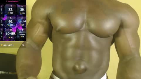musclegod23 online show from March 9, 1:25 am