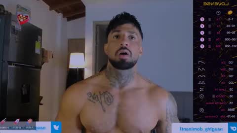 Snapshot of naughty_dominant chatting on March 6, 7:03 am Miller online show from March 6, 7:03 am
