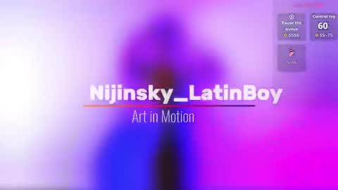 Nijinsky online show from April 21, 11:27 am