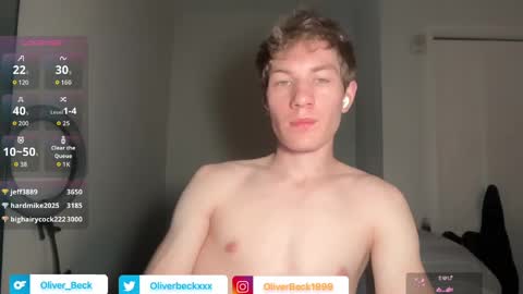 Oliver Beck online show from April 23, 3:11 am