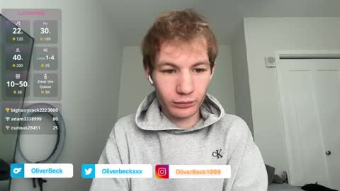 Oliver Beck online show from April 20, 7:38 pm