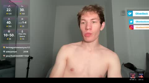 Oliver Beck online show from June 5, 7:08 pm