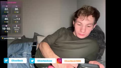 Oliver Beck online show from February 24, 4:24 am