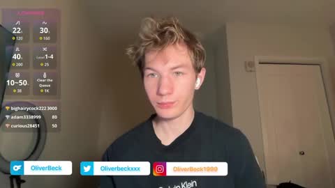 Oliver Beck online show from April 21, 2:51 am