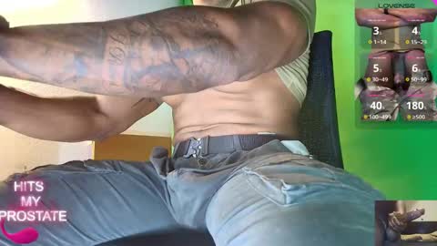 Snapshot of proudlyblack30 chatting on October 11, 2:15 am sergeant. online show from October 11, 2:15 am