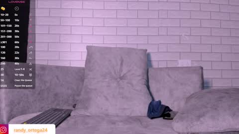 Snapshot of randyortega1 chatting on September 9, 10:41 pm Randy online show from September 9, 10:41 pm