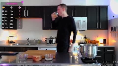 Sebastian online show from January 4, 8:48 pm