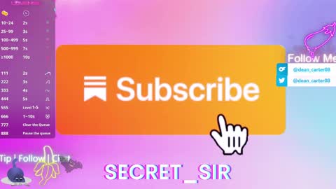 Dean Carter online show from April 10, 11:34 pm