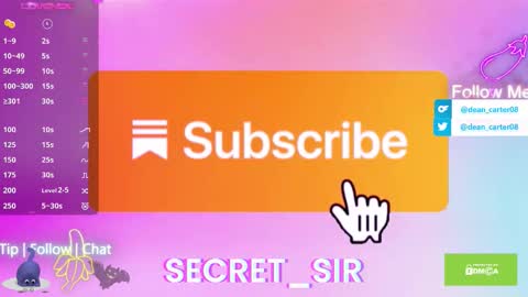 Dean Carter online show from September 10, 11:03 pm