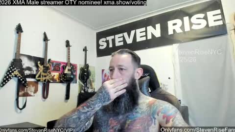 StevenRiseNYC online show from April 25, 1:41 pm