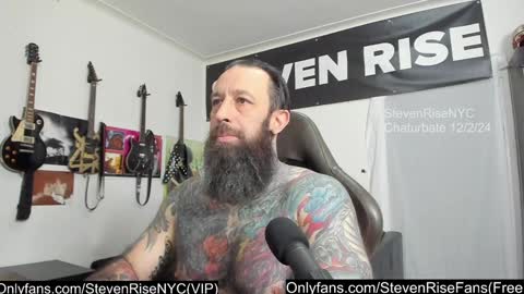 StevenRiseNYC online show from December 2, 3:12 pm