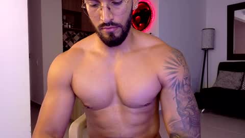 tony muscle1 online show from January 12, 11:09 pm